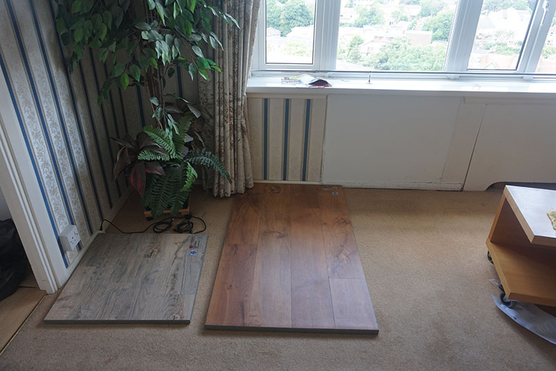 testing-flooring-samples-karndean-vinyl-floors